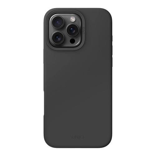 Uniq для iPhone 16 Pro Max чехол силиконовый LINO Grey (Magsafe)