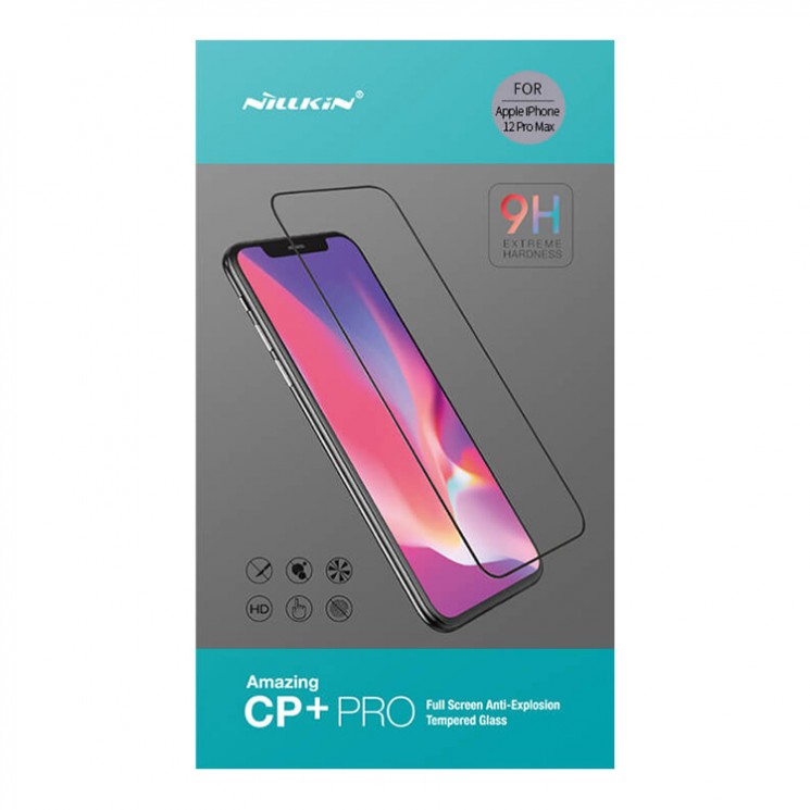 Защитное стекло Nillkin CP+PRO для iPhone 12 Pro Max, тонкая рамка