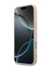 Guess для iPhone 17 Pro Max чехол PU 4G Triangle Diamond metal logo Hard Pink (MagSafe)