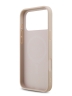 Guess для iPhone 17 Pro Max чехол PU 4G Triangle Diamond metal logo Hard Pink (MagSafe)