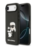 Karl Lagerfeld для iPhone Air чехол 3D Rubber NFT Karl & Choupette Hard Black