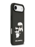 Karl Lagerfeld для iPhone Air чехол 3D Rubber NFT Karl & Choupette Hard Black