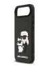 Karl Lagerfeld для iPhone Air чехол 3D Rubber NFT Karl & Choupette Hard Black