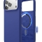 Elago для iPhone 17 Pro чехол Magnetic Silicone Cobalt Blue (MagSafe)