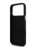 Karl Lagerfeld для iPhone 17 Pro чехол Liquid Silicone Initials Metal Logo & Camera Hard Black