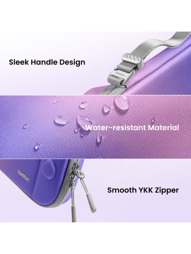 Tomtoc Gaming для Nintendo Switch 2 чехол FancyCase-G05 Slim Case Iris Purple