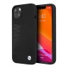 Чехол BMW Signature Liquid Silicone Laser logo для iPhone 13, черный