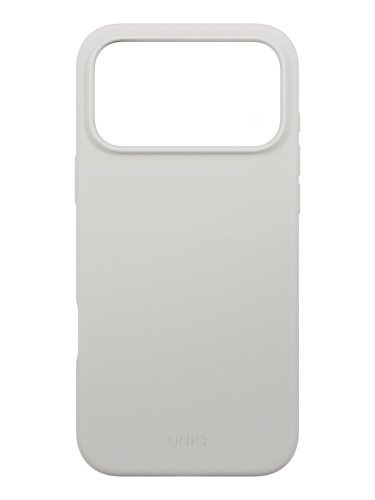 Uniq для iPhone 17 Pro Max чехол LINO Mist Grey (Magsafe)