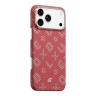 BlueO чехол для iPhone 17 Pro Max, Tactile Woven Air Aramid fiber (Kevlar)  Red (MagSafe)