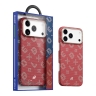 BlueO чехол для iPhone 17 Pro Max, Tactile Woven Air Aramid fiber (Kevlar)  Red (MagSafe)