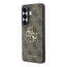 Guess для Galaxy S26 Ultra чехол PU 4G Big metal logo Hard Brown
