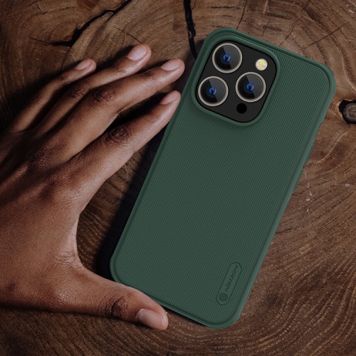 Чехол Nillkin Frosted Shield Pro для iPhone 14 Pro Max, зеленый
