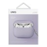 Чехол Uniq LINO Liquid silicone для AirPods Pro 2, фиолетовый
