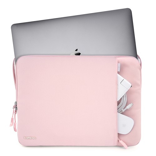 Чехол-папка Tomtoc Defender Laptop Sleeve A13 для Macbook Pro/Air 13-14", розовый (A13-C01C01)