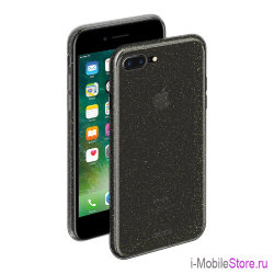 Чехол Deppa Chic для iPhone 7 Plus/8 Plus, черный (с блестками)