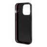 Чехол AMG Double layer Carbon pattern для iPhone 14 Pro Max, черный