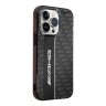 Чехол AMG Double layer Carbon pattern для iPhone 14 Pro Max, черный