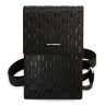 Karl Lagerfeld для смартфонов сумка Wallet Phone Bag PU Saffiano Monogram Black