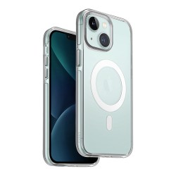 Uniq для iPhone 15 чехол Calio Clear (MagSafe)