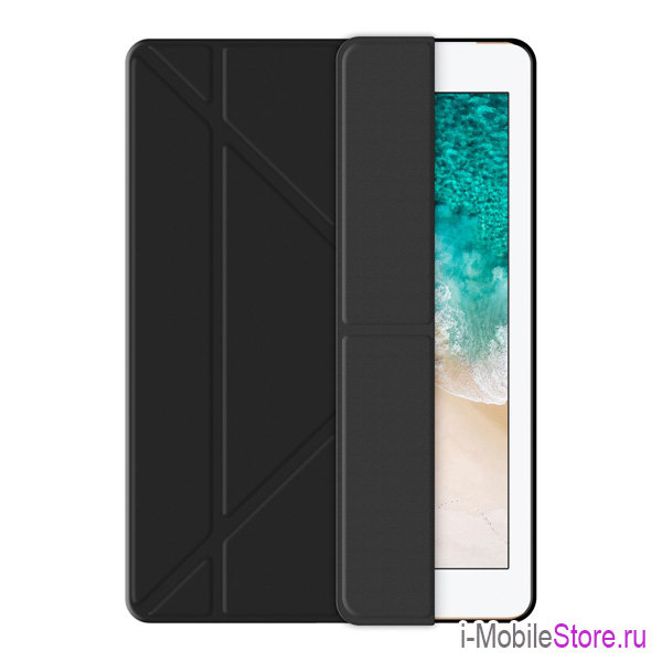 Deppa Wallet Onzo для iPad 9.7 (2017/2018), черный 88045