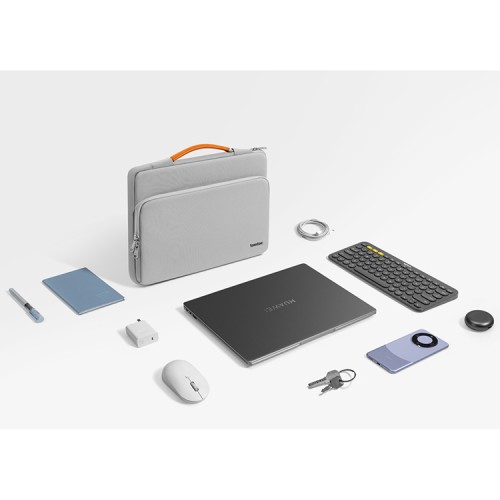 Tomtoc Laptop сумка Defender-A14 Laptop Briefcase 13" Gray/Orange