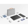 Tomtoc Laptop сумка Defender-A14 Laptop Briefcase 13" Gray/Orange
