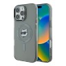 Karl Lagerfeld для iPhone 16 Pro Max чехол PC/TPU NFT Choupette Black (MagSafe)