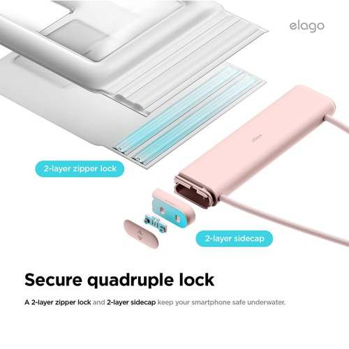 Elago для смартфонов чехол водонепроницаемый Waterproof Phone Pouch Lovely Pink