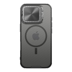 Nillkin для iPhone 16 Pro чехол CamShield ProP Magnetic Transparent black
