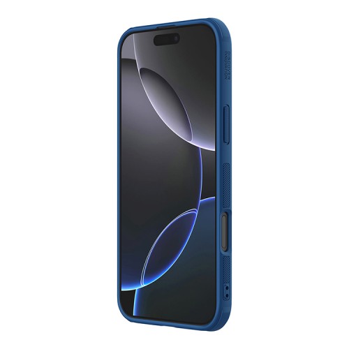Nillkin для iPhone 16 Pro Max чехол Frosted Shield Pro Magnetic Blue