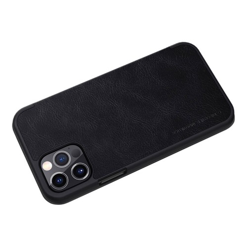 Nillkin Qin чехол для iPhone 12 Pro Max, черный