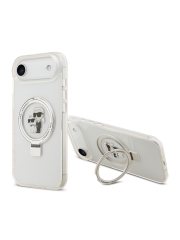 Karl Lagerfeld для iPhone Air чехол IML + Ring stand NFT Karl &amp; Choupette прозрачный (MagSafe)
