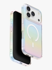 Uniq для iPhone 17 Pro чехол Iridescia (holographic) Holo Quartz (Magsafe)