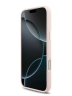 Karl Lagerfeld для iPhone 17 Pro чехол Liquid Silicone Initials Metal Logo & Camera Hard Pink