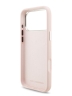 Karl Lagerfeld для iPhone 17 Pro чехол Liquid Silicone Initials Metal Logo & Camera Hard Pink