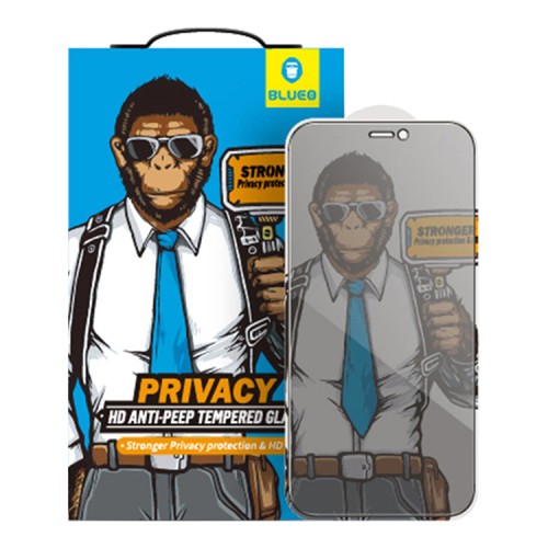 Защитное стекло BLUEO Silk Full Cover Антишпион для iPhone 13 mini