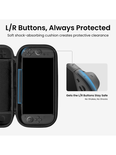 Tomtoc Gaming для Nintendo Switch 2 чехол FancyCase-G05 Slim Case Matcha