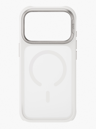 Uniq для iPhone 17 Pro Max чехол Veren Chalk Frost (MagSafe)