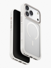 Uniq для iPhone 17 Pro Max чехол Veren Chalk Frost (MagSafe)