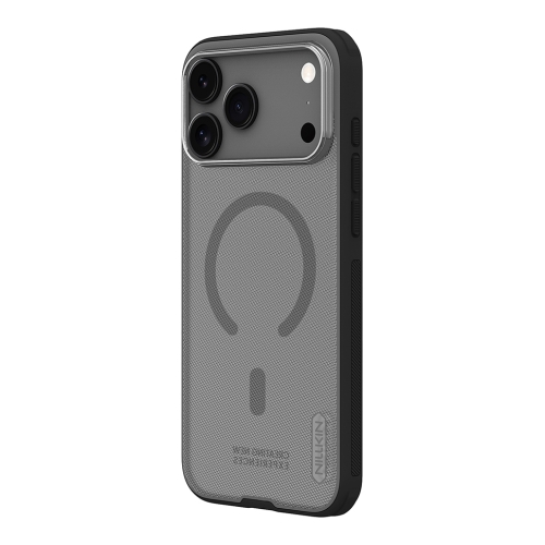 Nillkin для iPhone 17 Pro Max чехол Super Frosted Shield Pro Magnetic Transparent Black