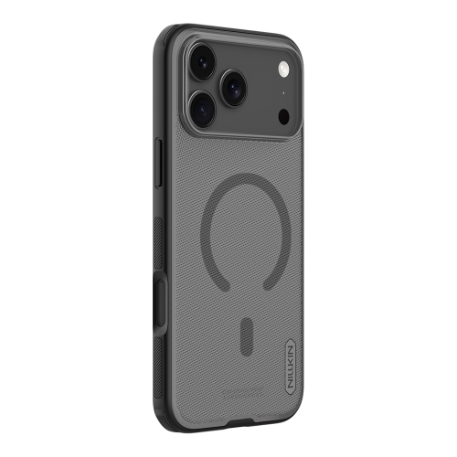 Nillkin для iPhone 17 Pro Max чехол Super Frosted Shield Pro Magnetic Transparent Black