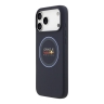 Red Bull для iPhone 17 Pro Max чехол Liquid Silicone with Ring Hard Navy/Blue (MagSafe)