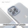Чехол Elago GLIDE для iPhone 13 Pro Max, прозрачный/голубой
