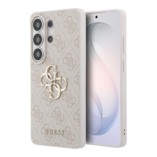 Guess для Galaxy S26 Ultra чехол PU 4G Big metal logo Hard Pink