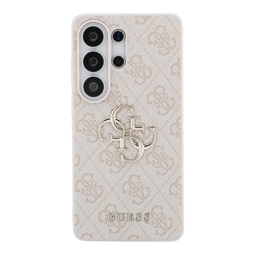Guess для Galaxy S26 Ultra чехол PU 4G Big metal logo Hard Pink