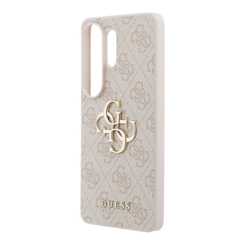 Guess для Galaxy S26 Ultra чехол PU 4G Big metal logo Hard Pink