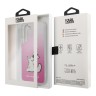 Чехол Karl Lagerfeld Choupette Fun Hard Gradient для Galaxy S22 Plus, розовый