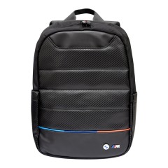Рюкзак BMW Computer Backpack with pockets Tricolor line для ноутбука 15&quot;, черный