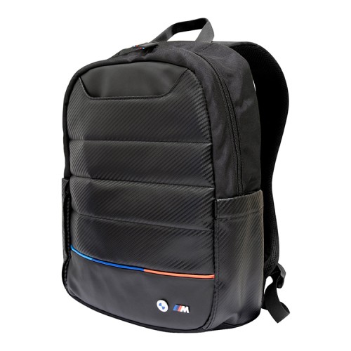 Рюкзак BMW Computer Backpack with pockets Tricolor line для ноутбука 15", черный