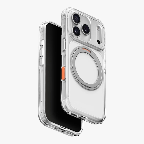 Uniq для iPhone 18 Pro Max/17 Pro Max чехол Swivix with 360-Rotating stand Lucent Clear (Magsafe)